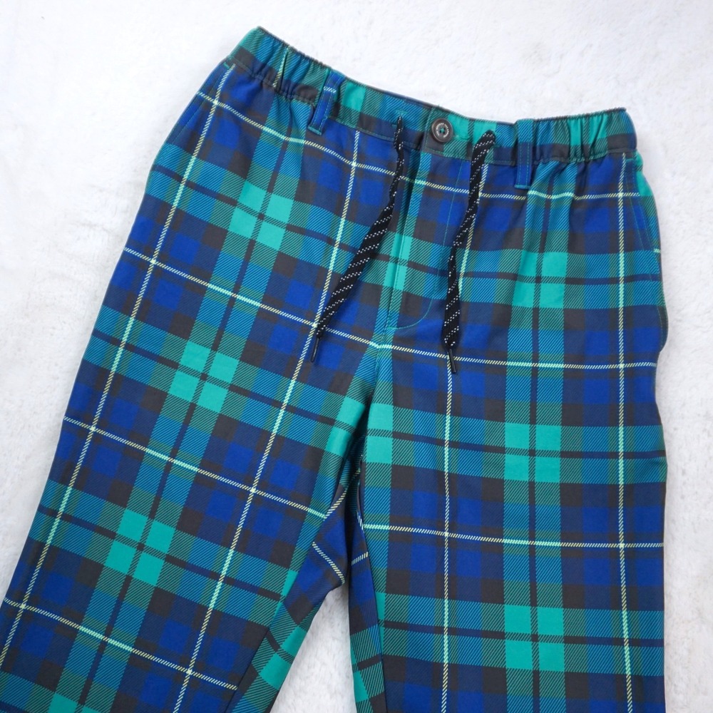 Chubbies Everywhere Golf Plaid Drawstring Casual Pants Stretch Performance Men S